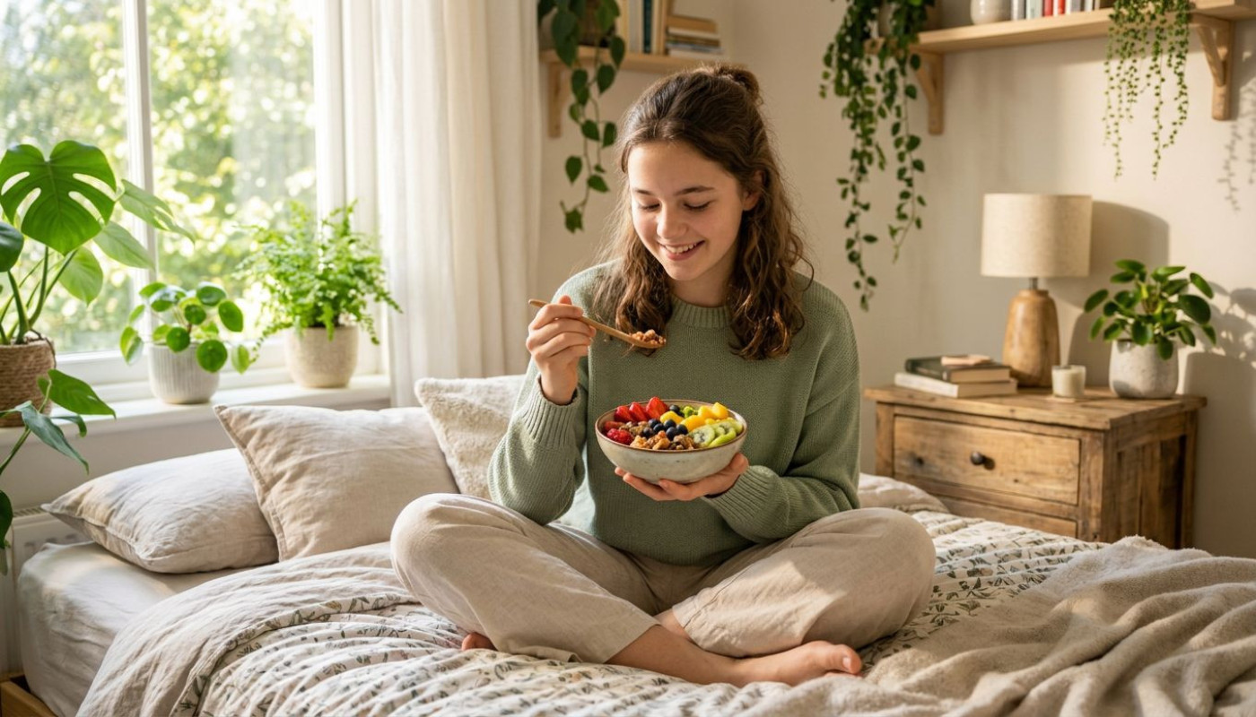 Alimentation intuitive : une voie vers l’équilibre à la puberté ?