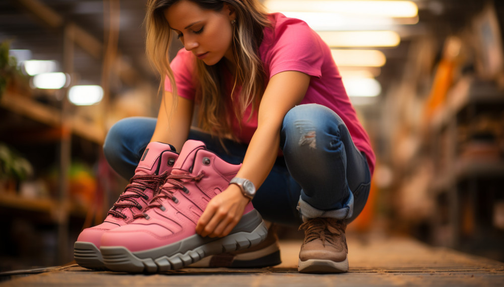 Chaussures de sécurité pour femmes ? Que rechercher lors de l'achat d’une paire de basket de travail pour femmes