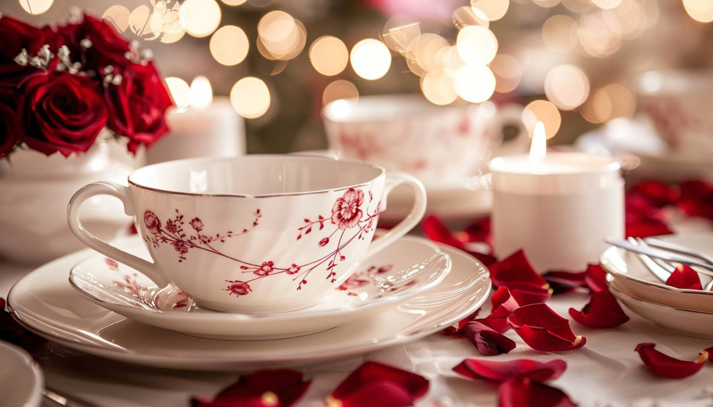 Les meilleurs conseils pour choisir la vaisselle et les accessoires déco pour une soirée de Saint-Valentin inoubliable